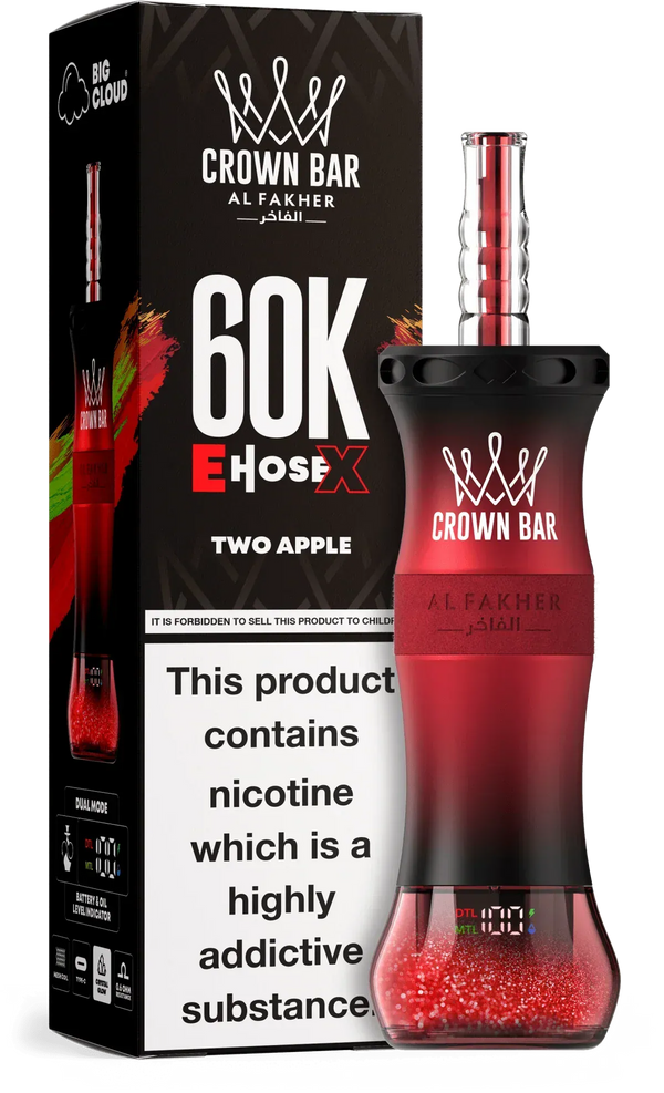 elfbar elfa kaufen Al Fakher Crown Bar 600 Grape Mint  Premium Einweg Vape