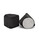 CocoUrth Quarter Circles Hookah Charcoal 96 Pieces