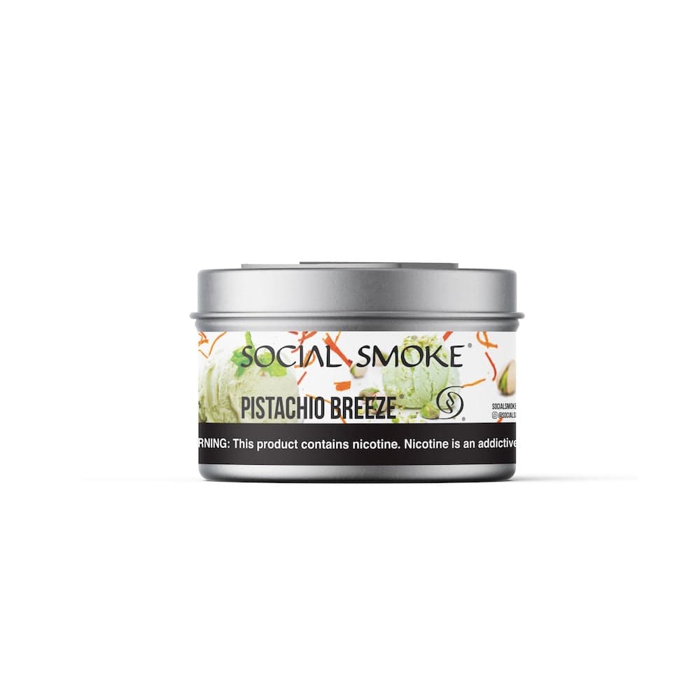 Social Smoke Shisha Tobacco 100g - Pistachio Breeze