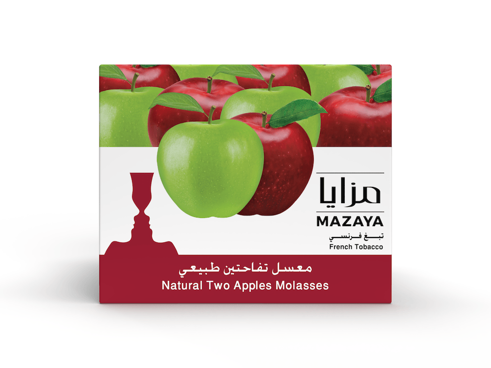 Mazaya Hookah Tobacco 250g - Two Apples