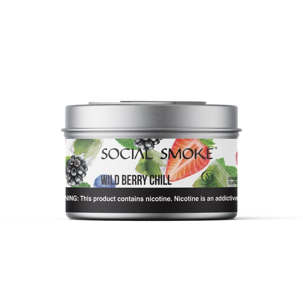 Social Smoke Shisha Tobacco 200g - Wild Berry Chill