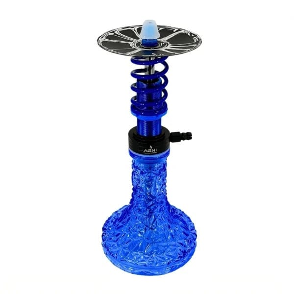 Agni F1 Premium Hookah 18" Blue