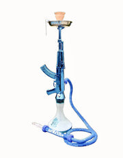 AK-47 Gun Hookah 33" Tiffany Blue