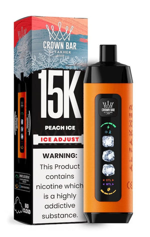 Al Fakher Crown Bar 15K Ice Adjust Al Fakher Crown Bar 15K Ice Adjust