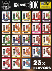 Al Fakher Crown Bar 60K E-Hose