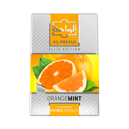 Al Waha Shisha 50g Orange Mint