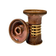 Alpaca SE 18K Gold Hookah Bowl Rook - Brown