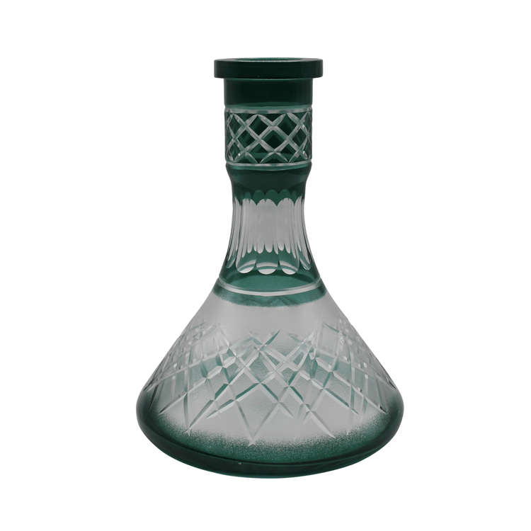 Amaren Hookah Glass Base 1 - Green