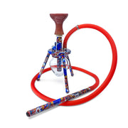 Amira Spider Prints Hookah 12" Psychedelic