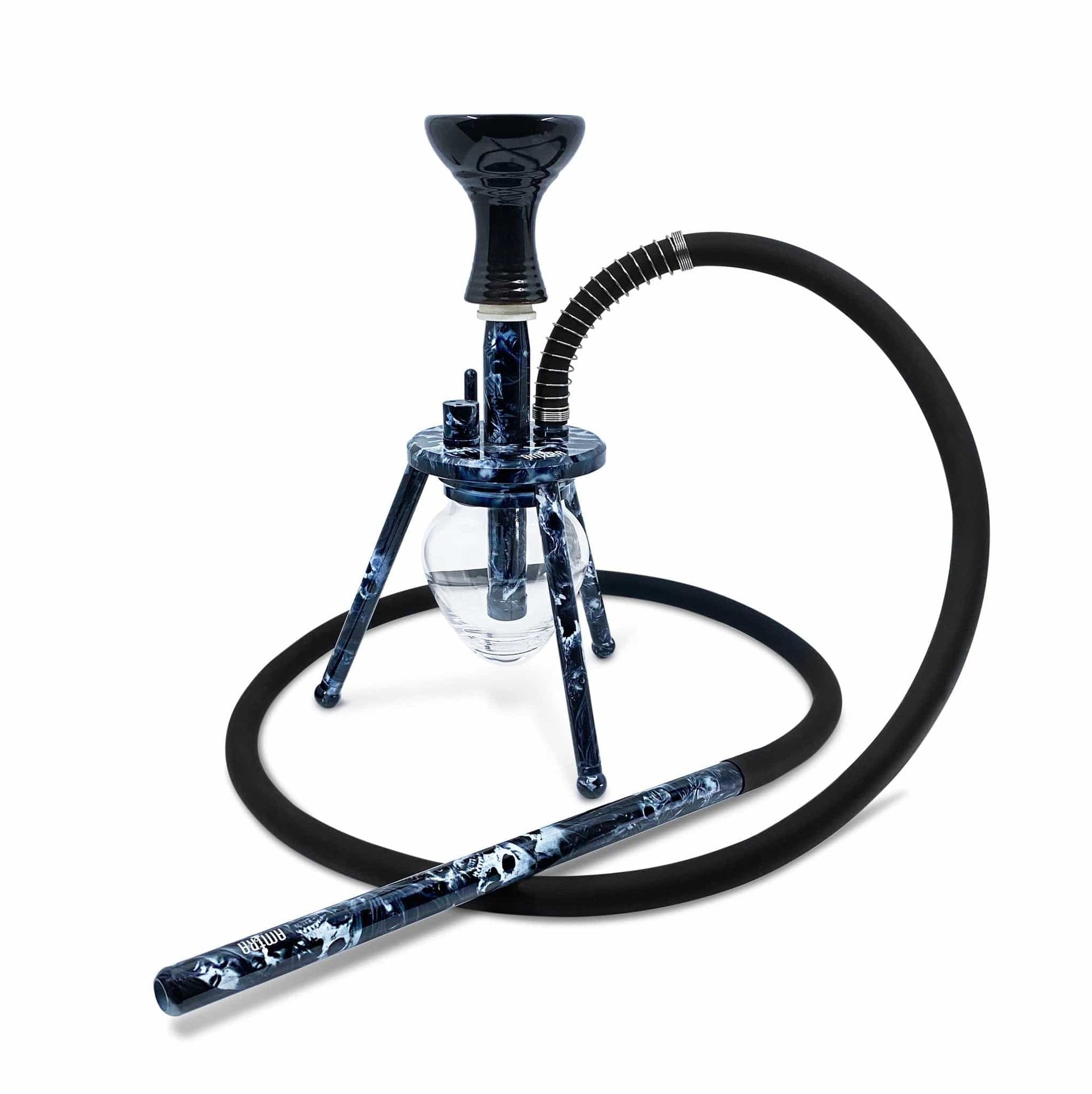 Amira Spider Prints Hookah 12" Skullz