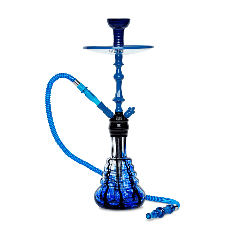 Amira Volcano Hookah 21" Blue