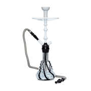 Amira Volcano Hookah 21" White