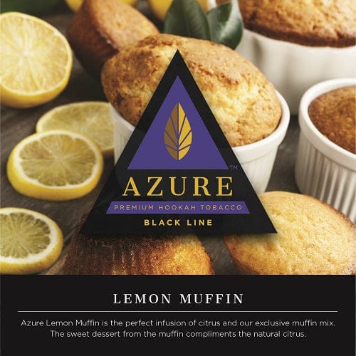 Azure Black Shisha 100g Lemon Muffin