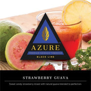 Azure Black Shisha 100g Strawberry Guava