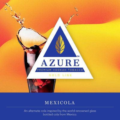 Azure Gold Shisha 100g Mexicola