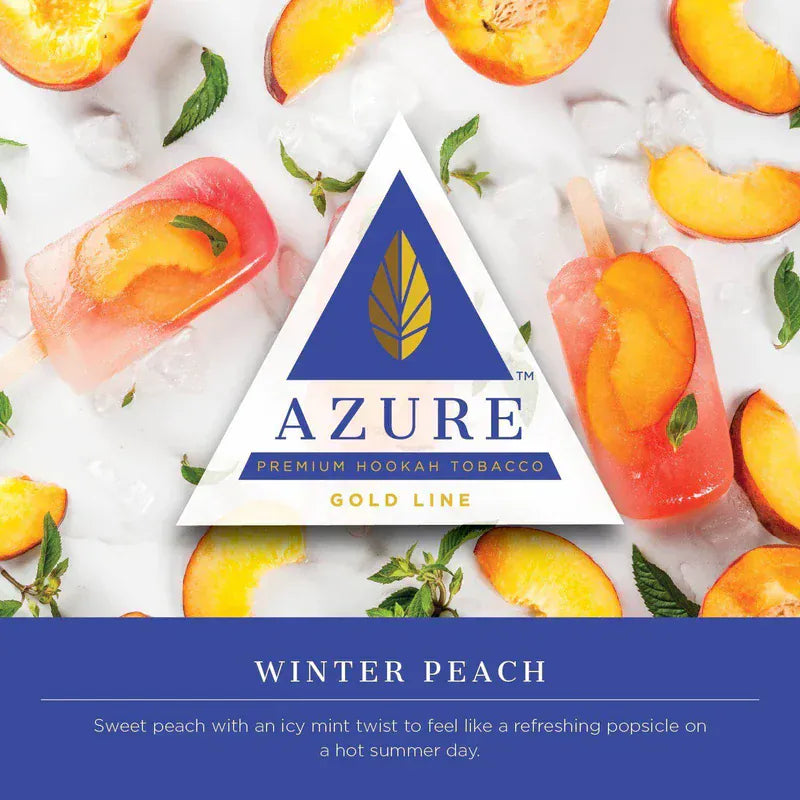 Azure Gold Shisha 100g Winter Peach