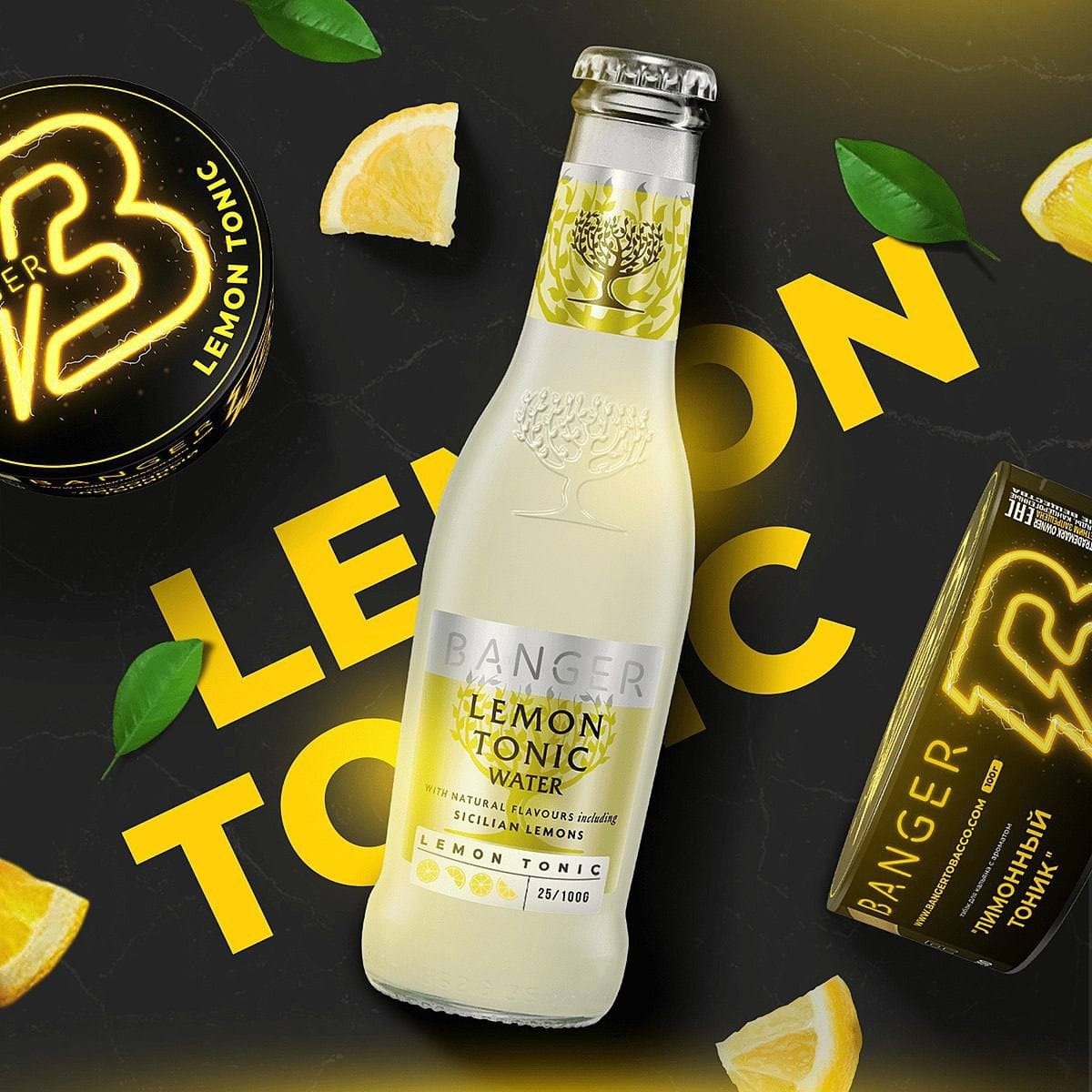 Banger Shisha 100g Lemon Tonic
