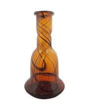 Bella Hookah Glass Base Amber