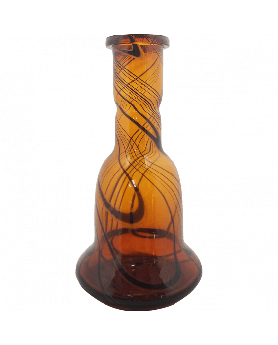 Bella Hookah Glass Base Amber
