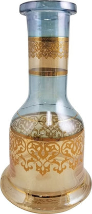 Bohemian Style Glass Base Blue