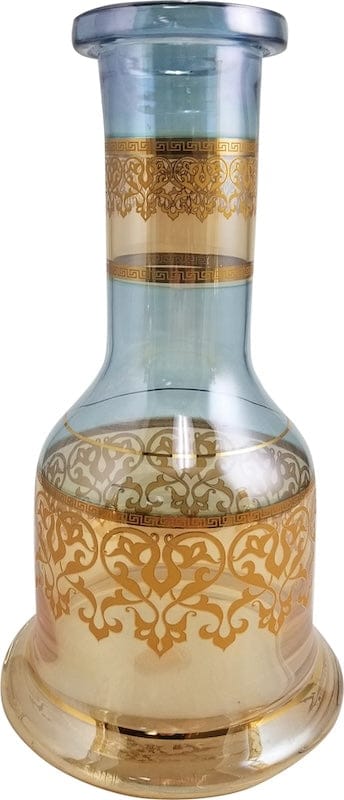 Bohemian Style Glass Base Blue