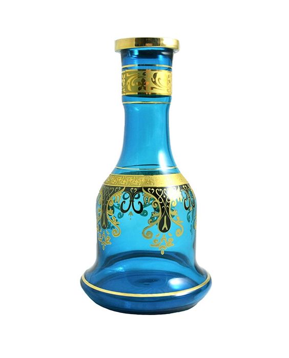 Bohemian Style Glass Base Prince Blue