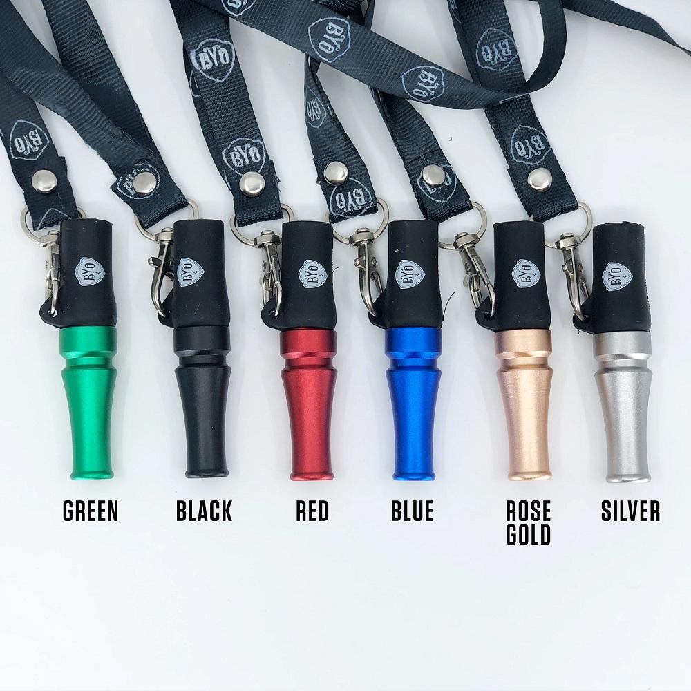 BYO Aluminum Lanyard Mouth Tip