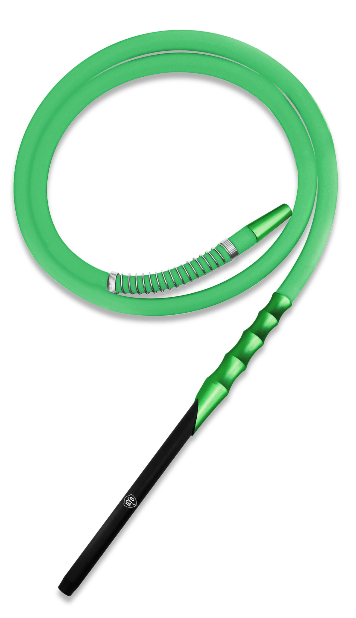 BYO Aluminum Silicone Hose Green