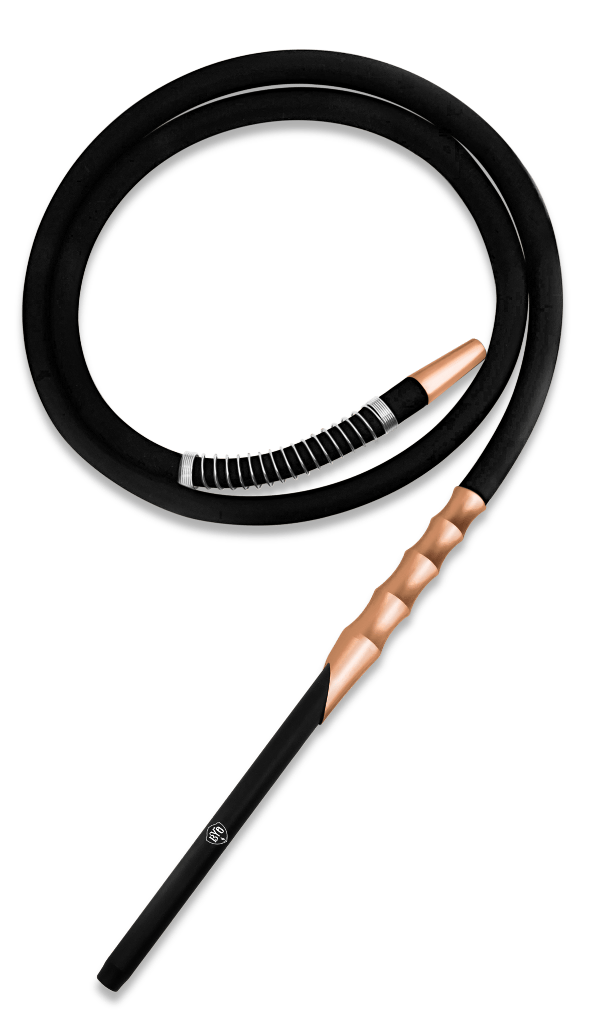 BYO Aluminum Silicone Hose Rose Gold