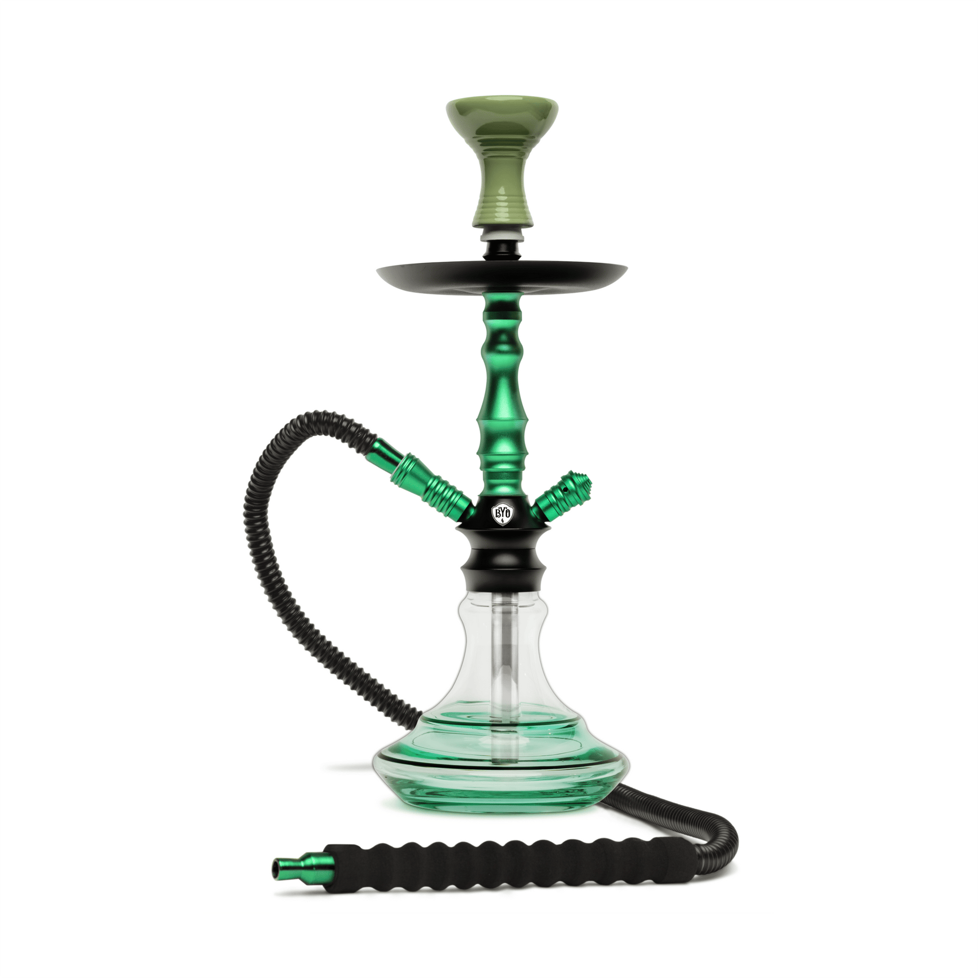 BYO Aura Hookah 18" Green