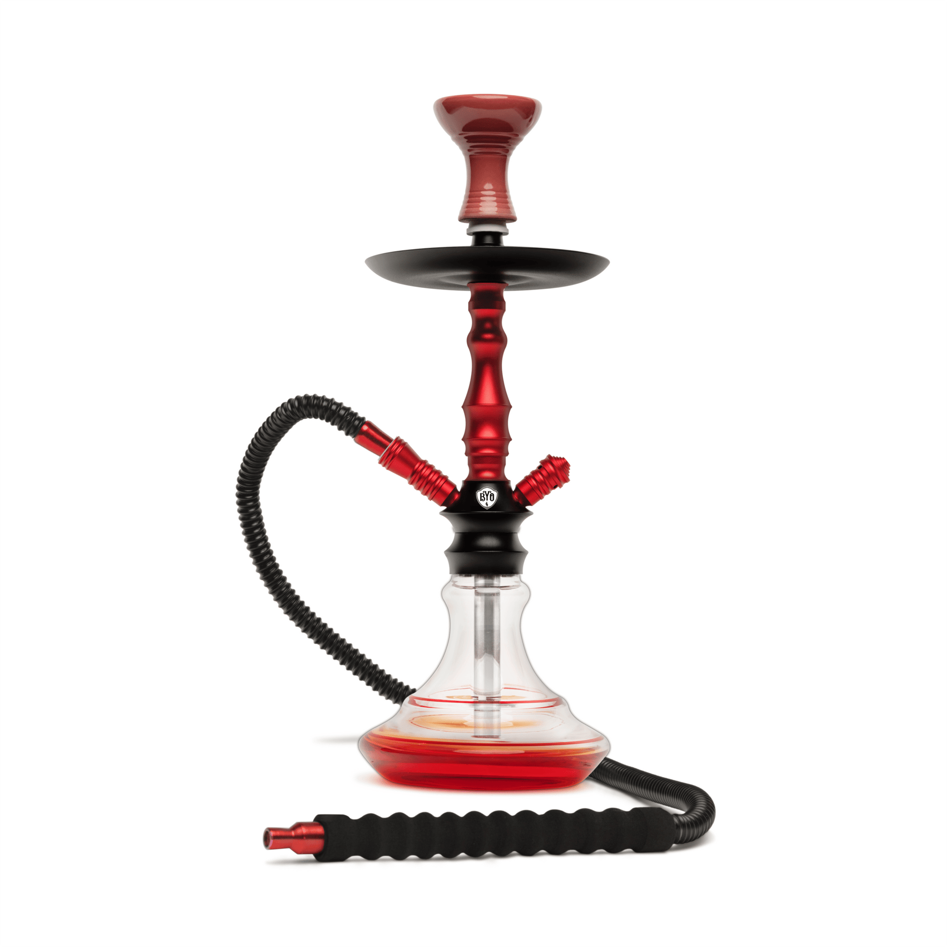 BYO Aura Hookah 18" Red