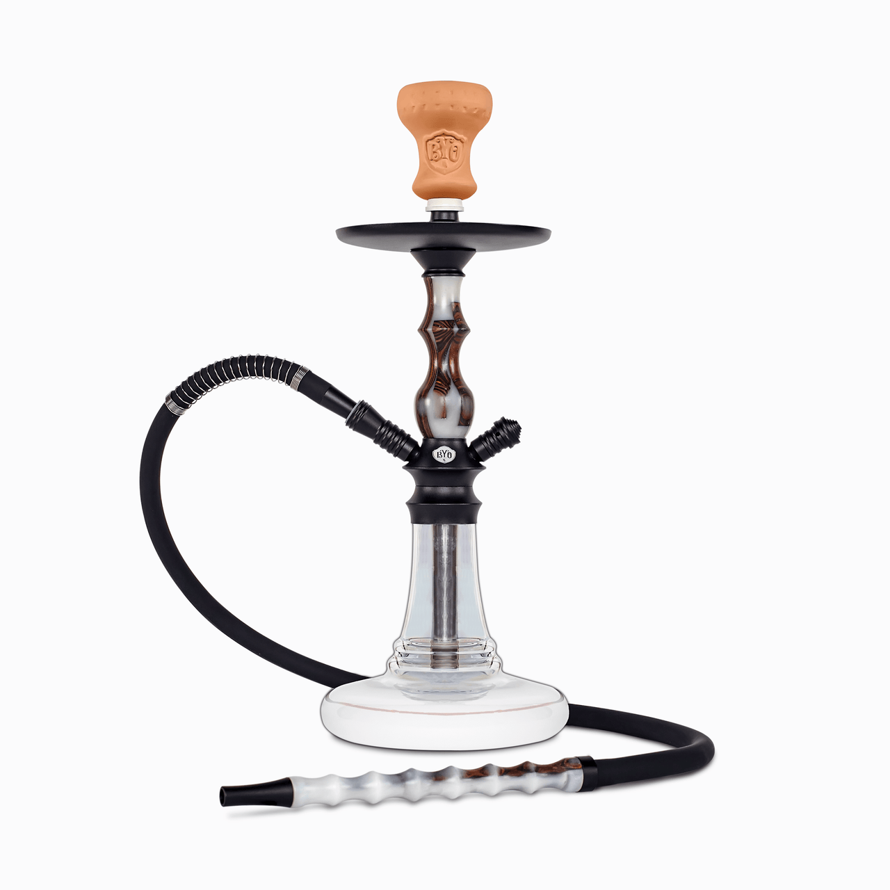 BYO Chika Hookah 19" White