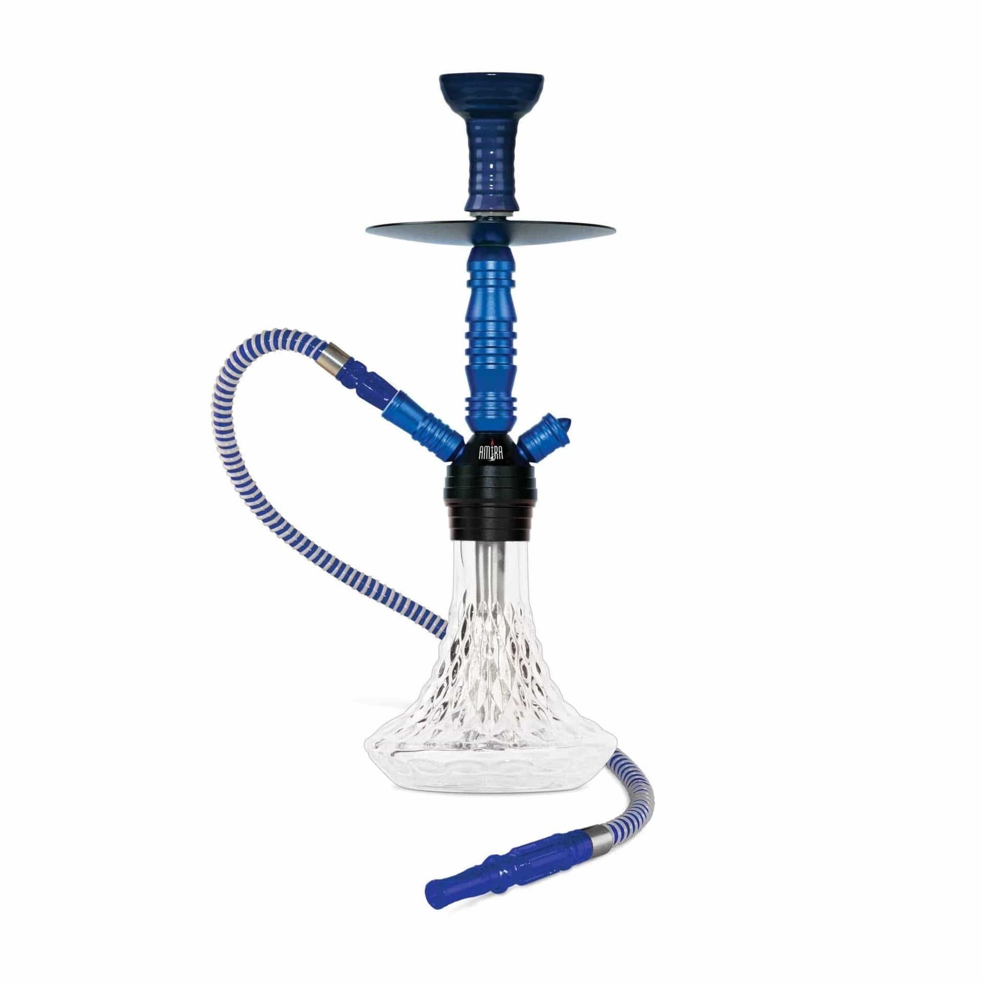 BYO Crystal Hookah 18" Blue