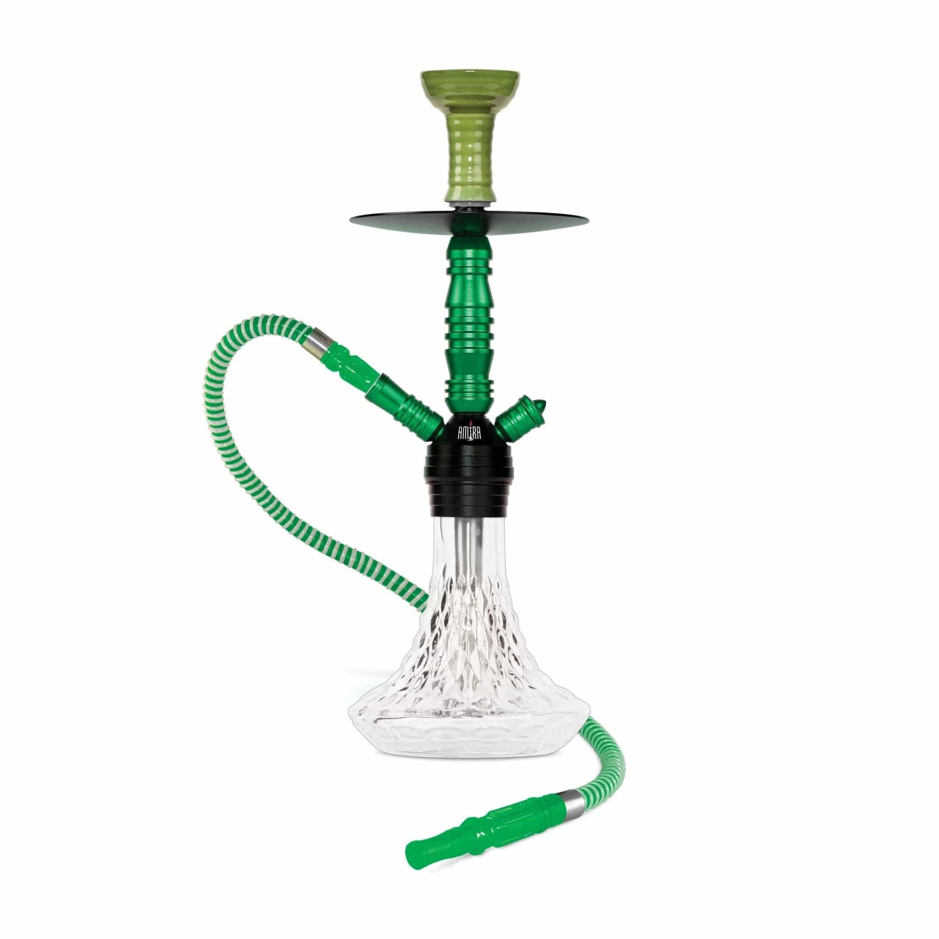 BYO Crystal Hookah 18" Green