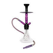BYO Crystal Hookah 18" Purple