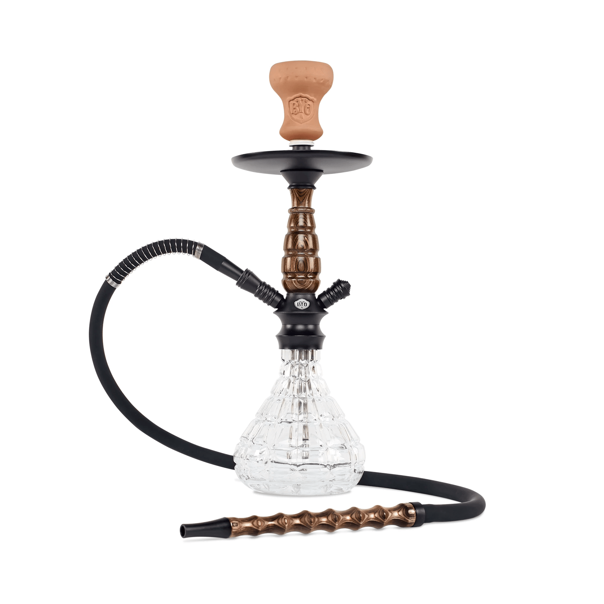 BYO Kayla Hookah 18" Black
