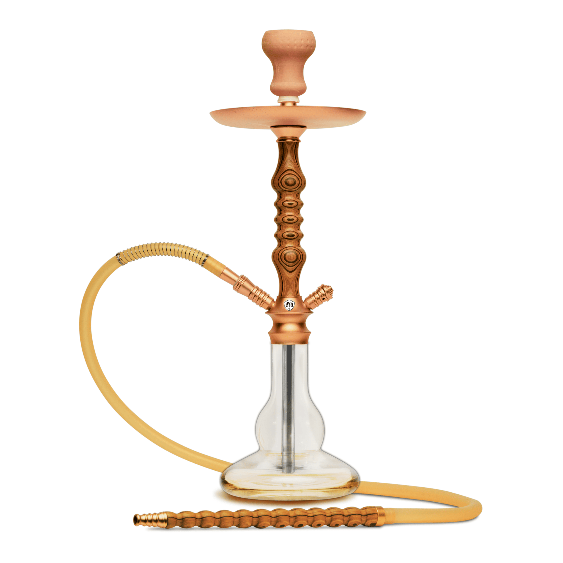 BYO Kirin Hookah 24" Rose Gold