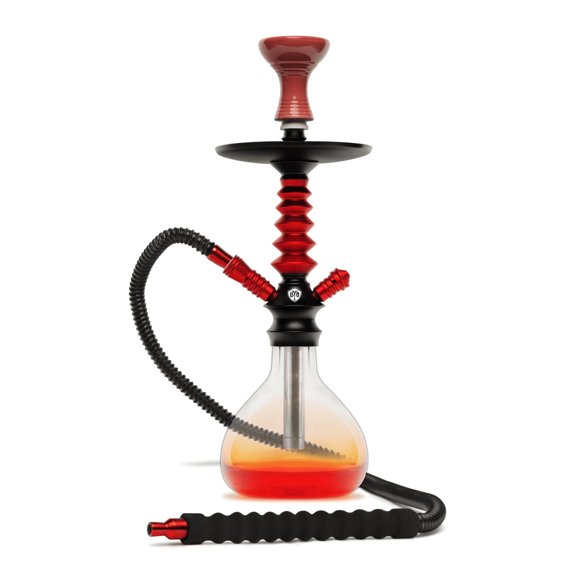 BYO Nuvo Hookah 18" Red