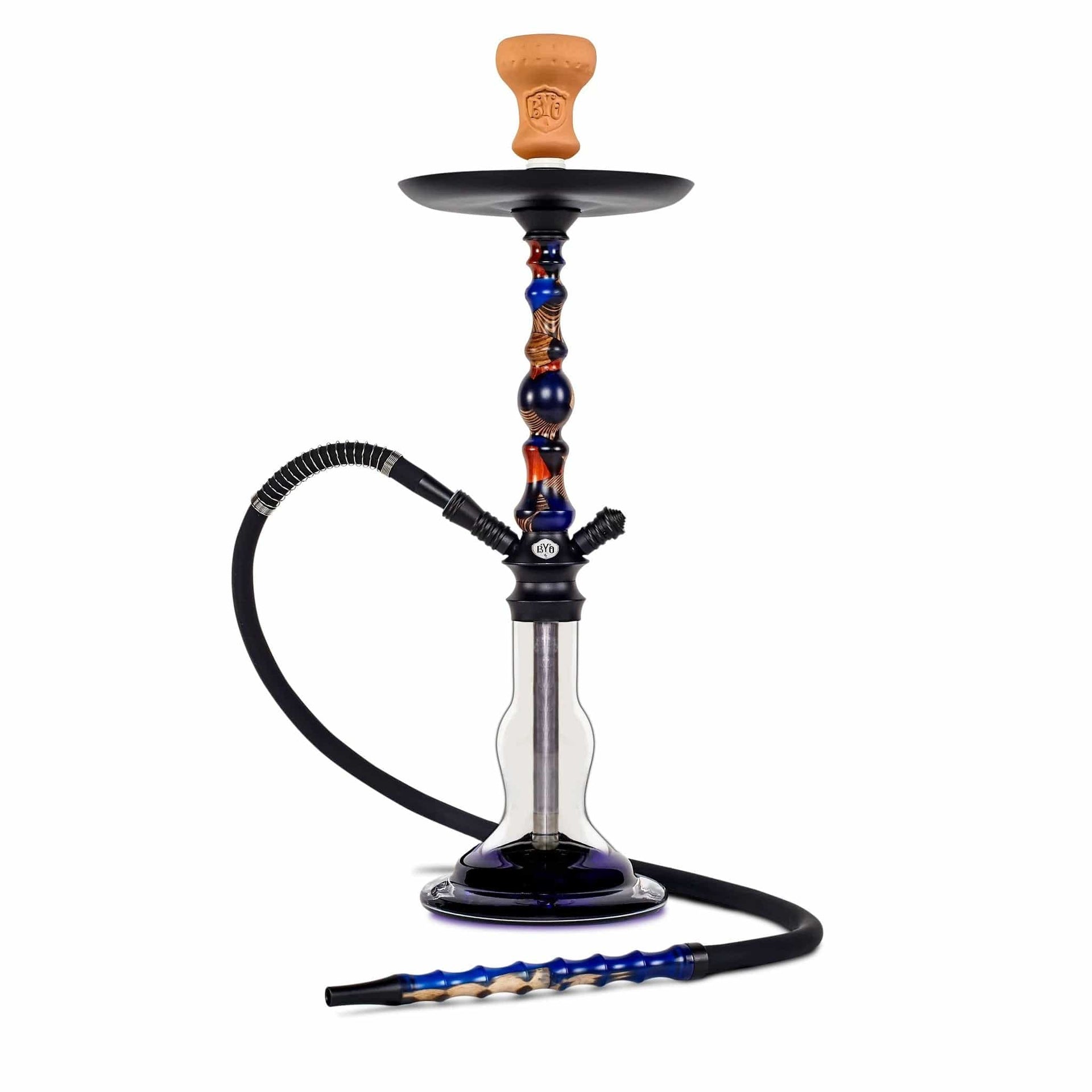 BYO Sophia Hookah 22" Blue