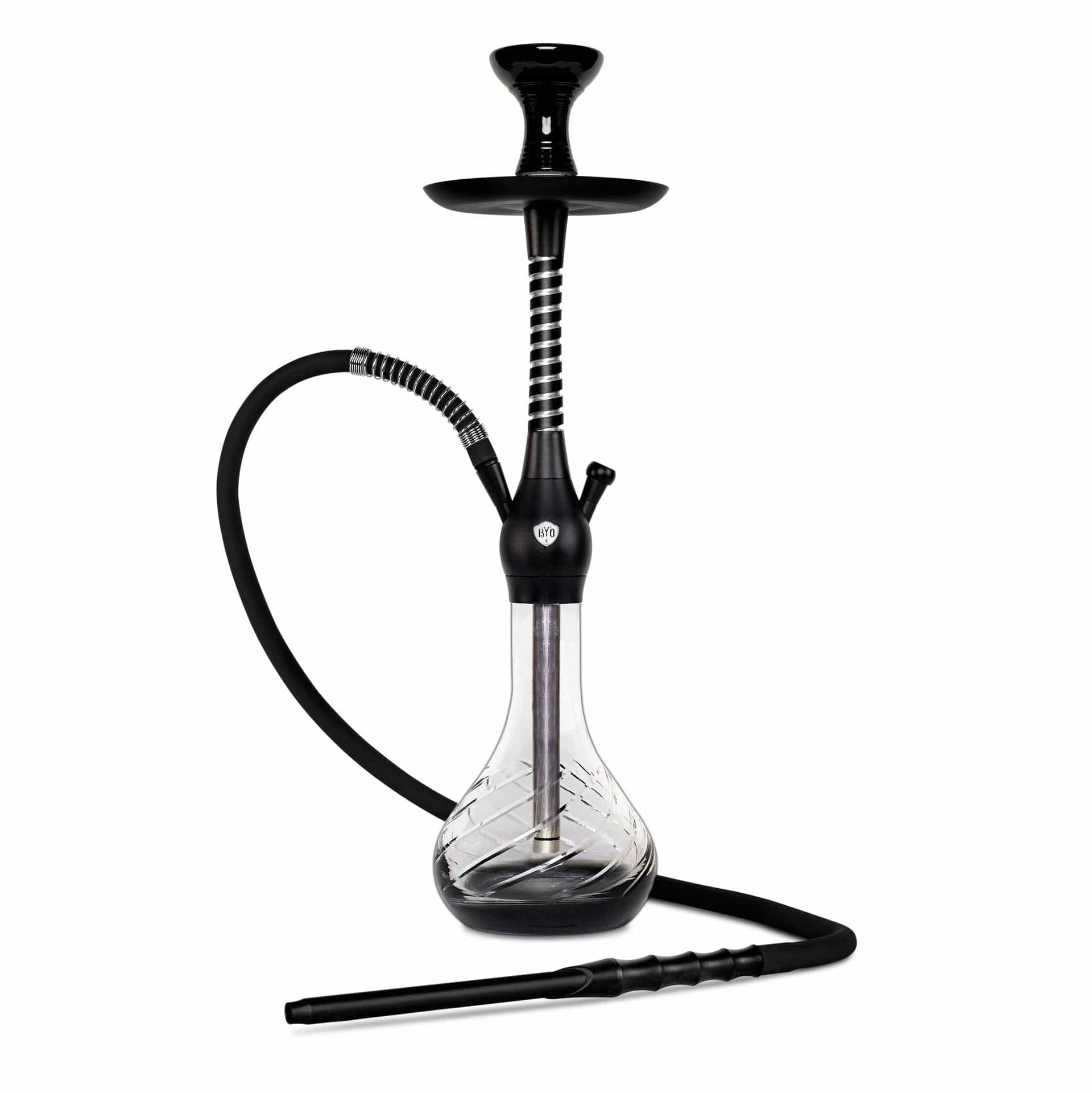 BYO Spirex Hookah 22" Black