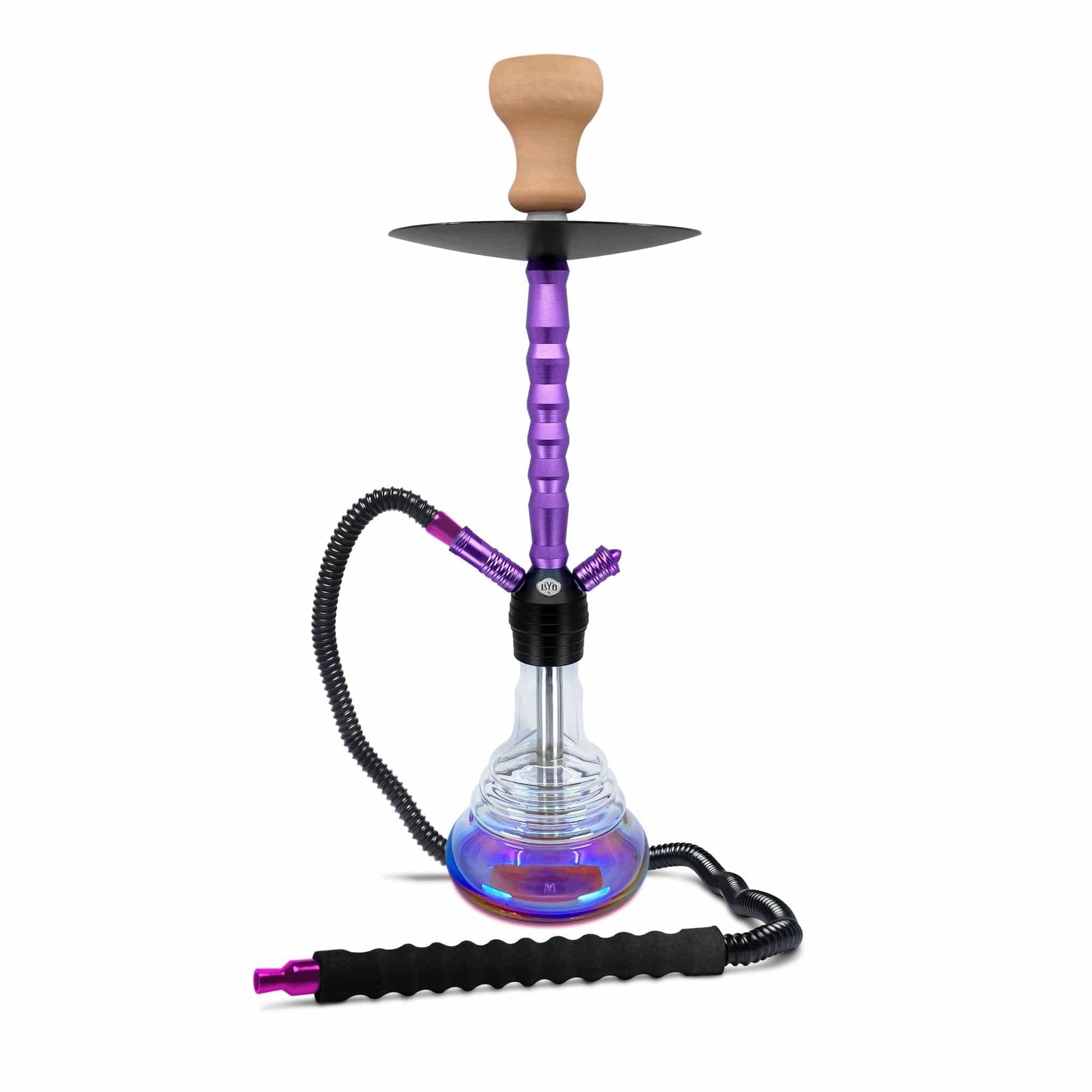 BYO Stratus Hookah 23" Purple