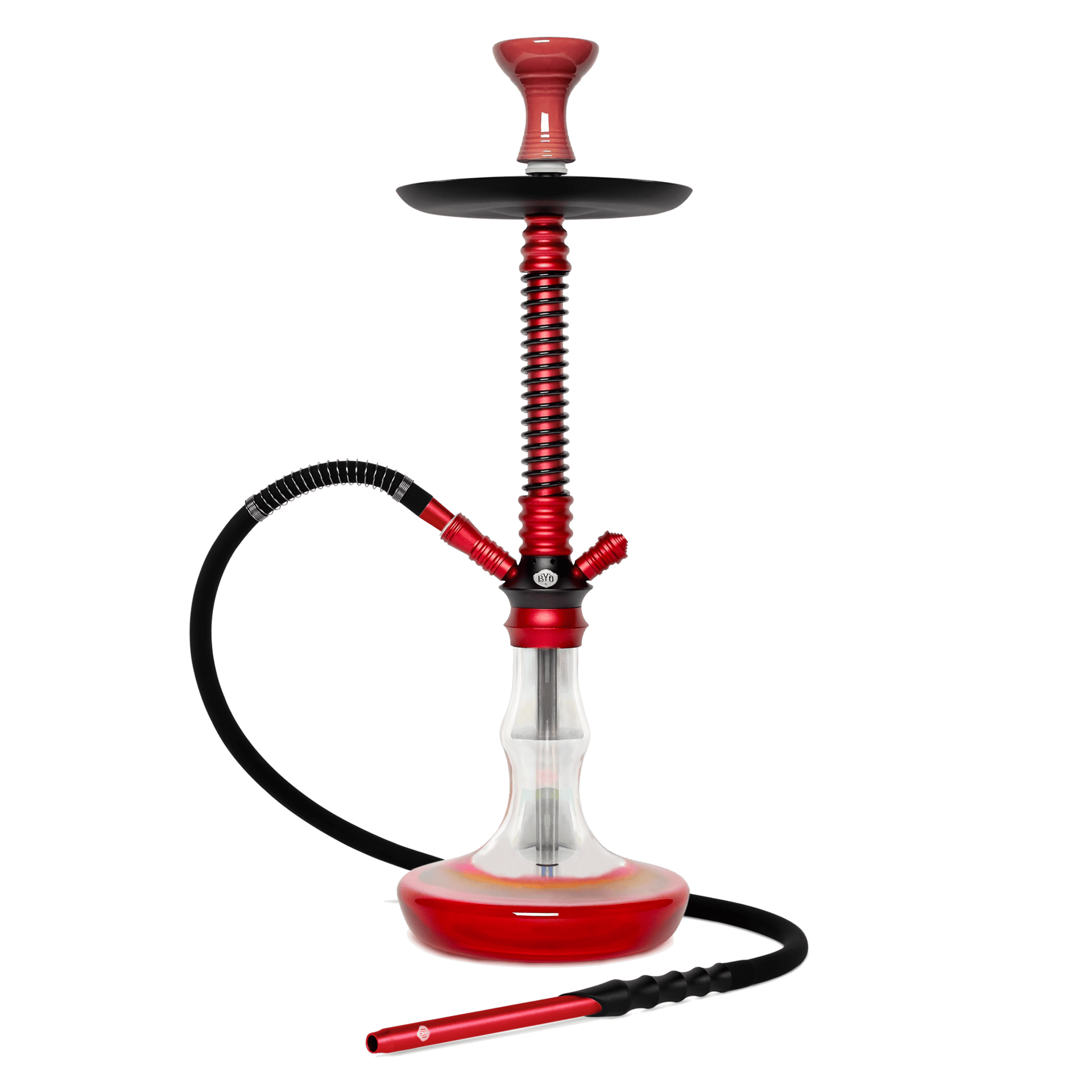 BYO Vantage Hookah 24" Red