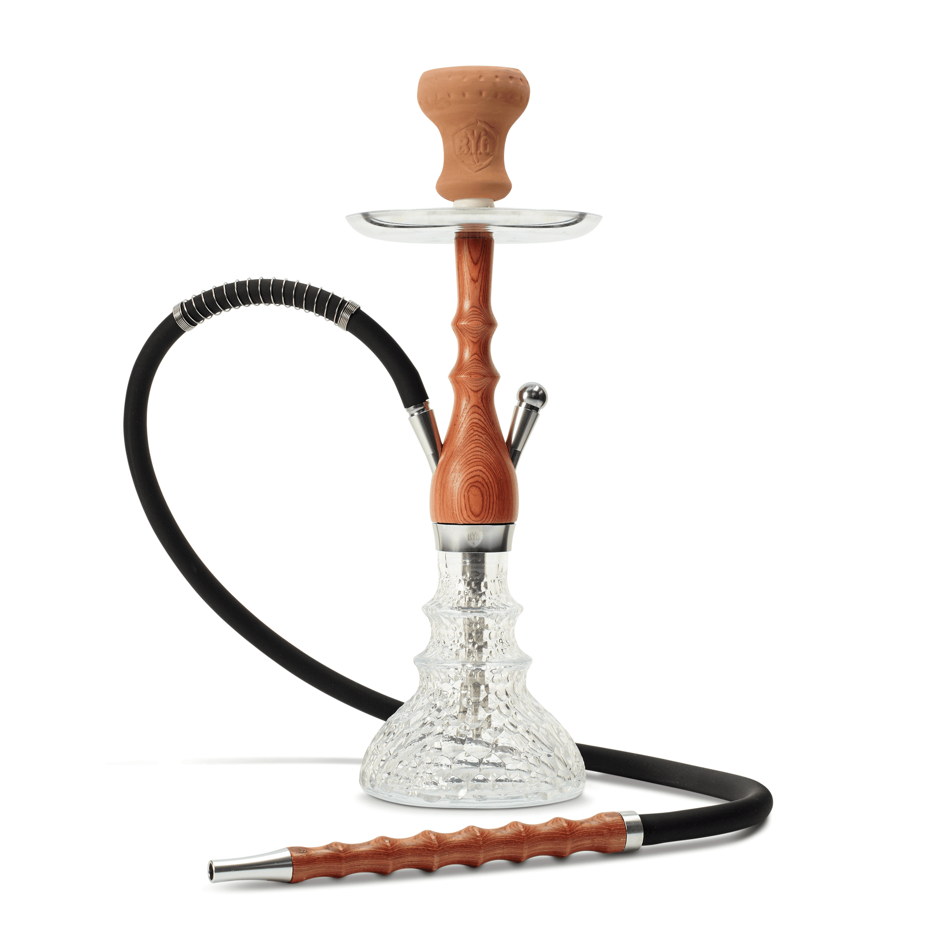 BYO Vdara Hookah 19" Red