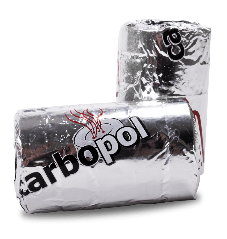Carbopol Ring Hookah Charcoal 1 Roll - 10 Pieces