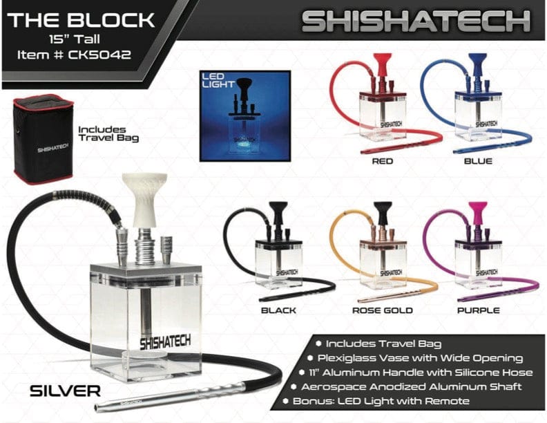 Shishatech The Block Hookahs