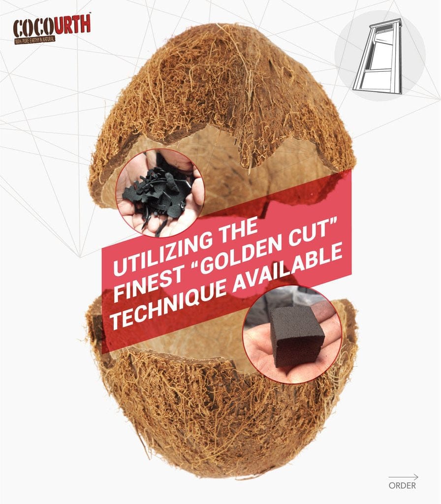 CocoUrth Cube Hookah Charcoal