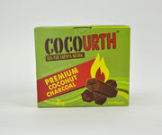CocoUrth Hex Hookah Charcoal 120 Pieces