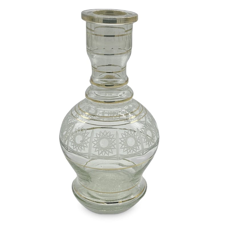 Egyptian Jumbo Glass Base White