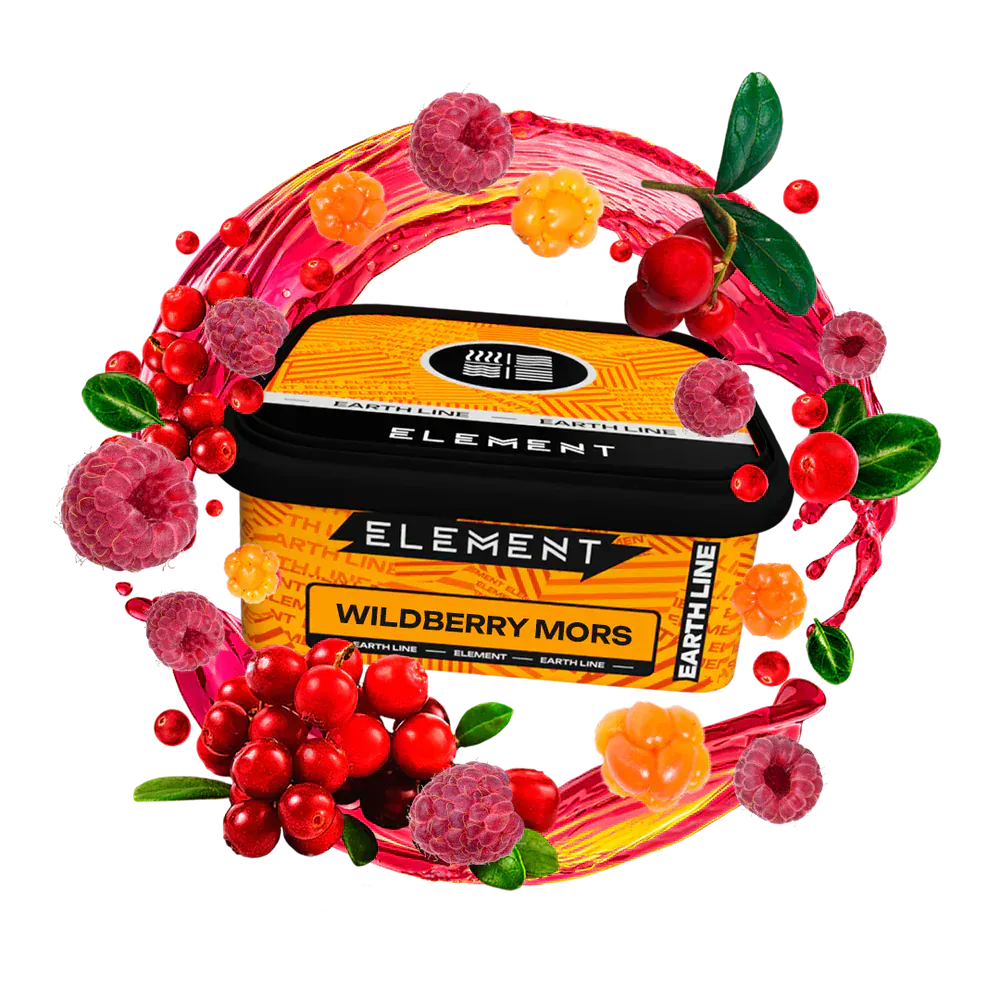 Element Earth Line Shisha 200g Wildberry Mors