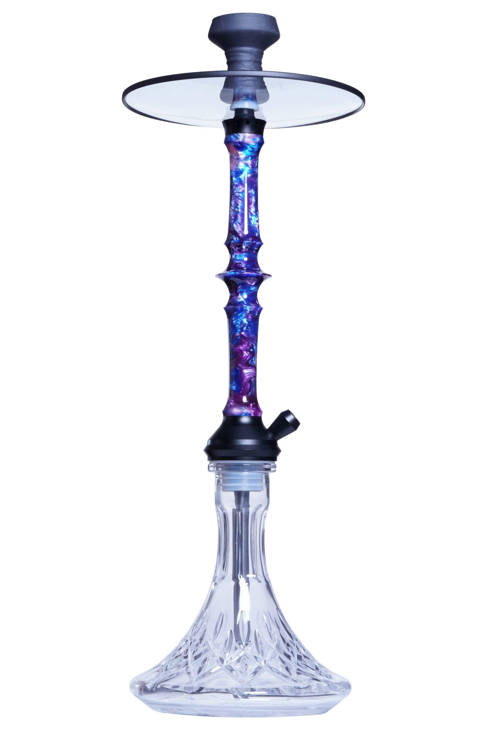 Everember Emperor Hookah 27" Sapphire